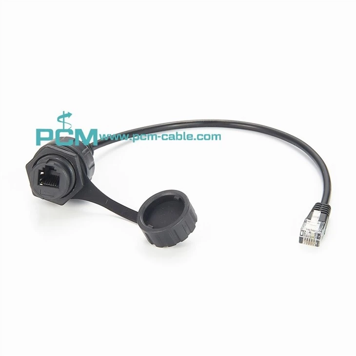 RJ12 Extension Cable with IP67 Waterproof Function