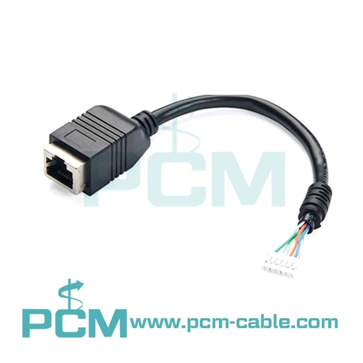 RJ45 Female To 4 Pin Housing Cable