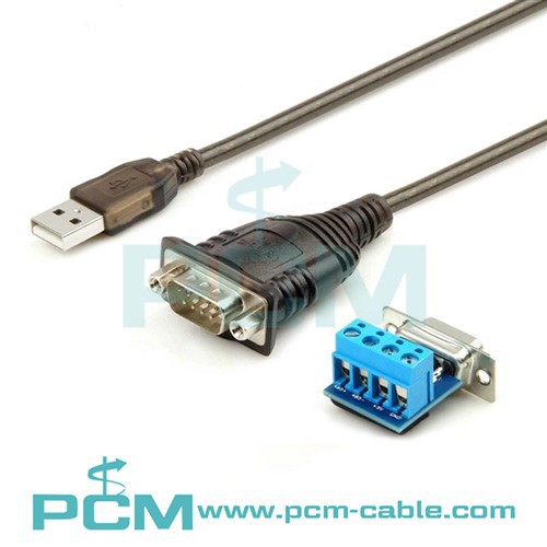 สาย USB สายเคเบิล IEEE 1394 USB เป็น RS232 ตัวแปลงแบบฝัง