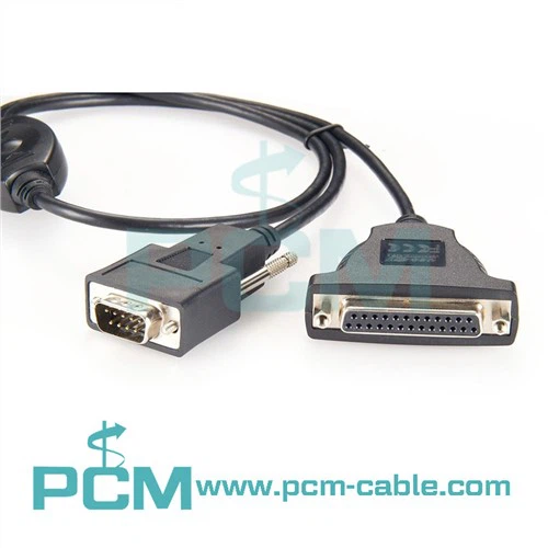 สายเคเบิลเครื่องพิมพ์ USB เป็น DB9 และ DB25