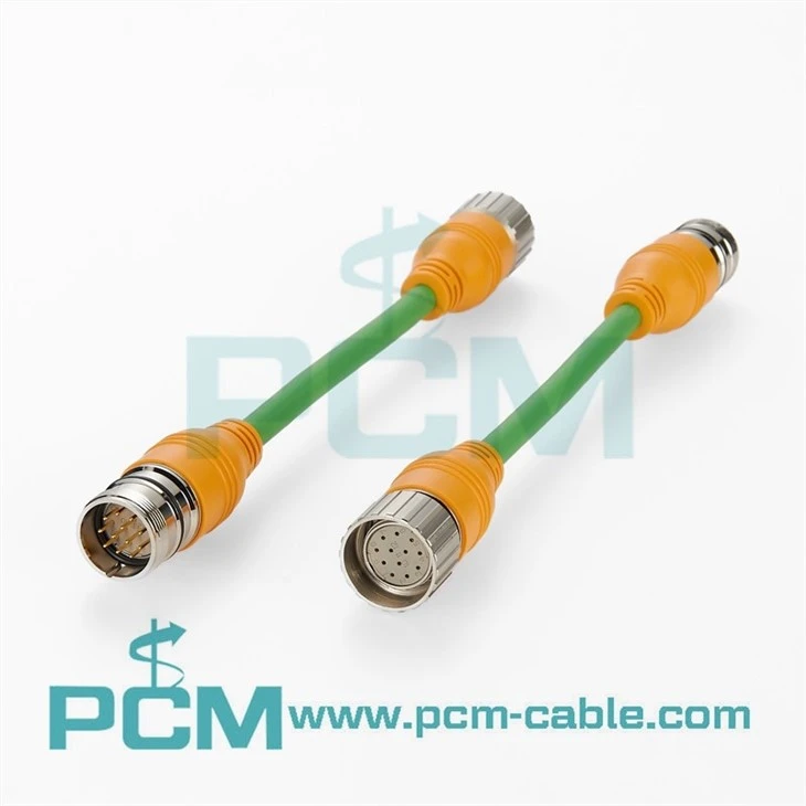 M23 Signal cable connector assembly 12 Pin