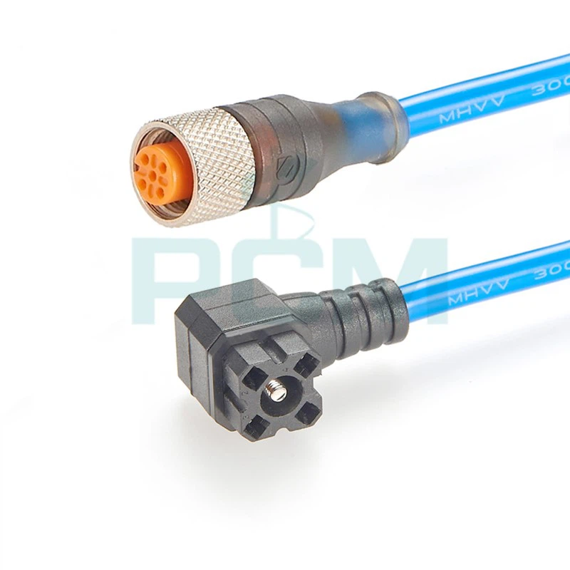 M12 to Hirschmann G Series G4KW1F G4W1F Cable Assembly M12 to Hirschmann G Series G4KW1F G4W1F Cable Assembly