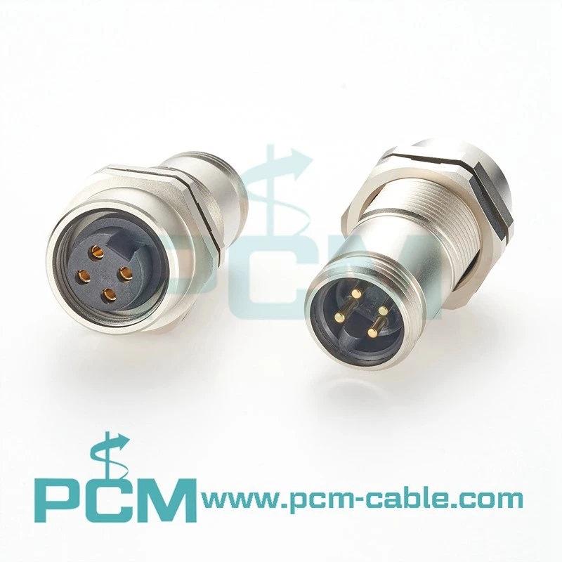 4-Pin 78 Bulkhead Pass-Through Receptacle 4-Pin 78 Bulkhead Pass-Through Receptacle