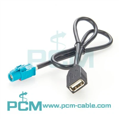 สายอะแดปเตอร์ HSD เป็น USB HSD Z ตัวผู้เป็น USB 2.0 ประเภท A ตัวเมีย