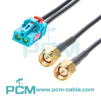 ชุดประกอบสายเคเบิลโคแอกเซียล RF แจ็คแจ็ค SMA ปลั๊ก RTK031